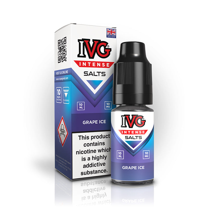 IVG Intense Nic Salt 10mg (GRAPE ICE)