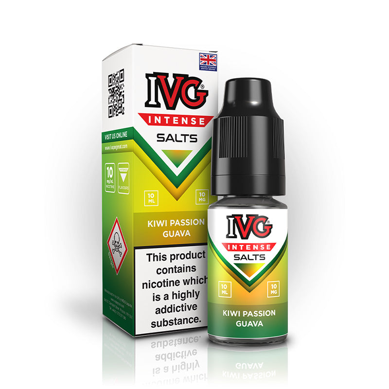 IVG Intense Nic Salt 10mg (KIWI PASSIONFRUIT GUAVA)