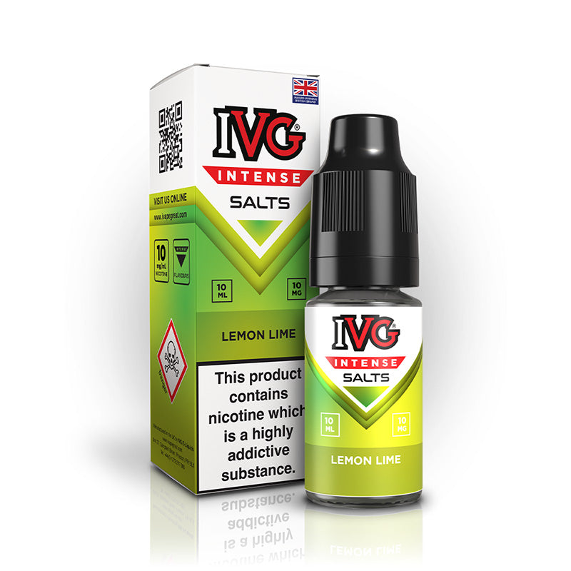 IVG Intense Nic Salt 10mg (LEMON LIME)