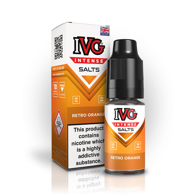 IVG Intense Nic Salt 10mg (RETRO ORANGE)
