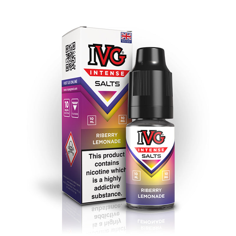IVG Intense Nic Salt 10mg (RIBERRY LEMONADE)