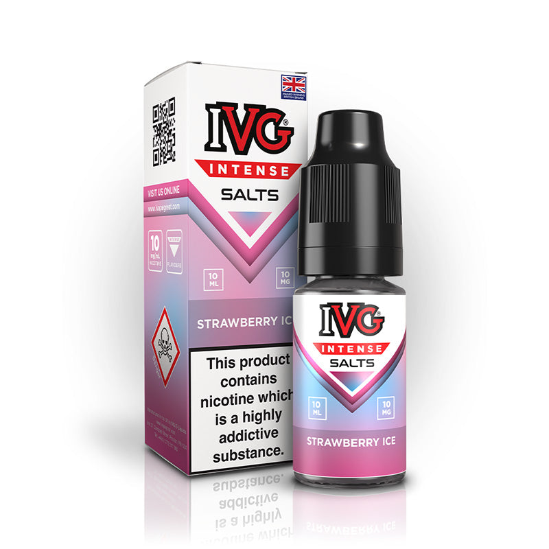 IVG Intense Nic Salt 10mg (STRAWBERRY ICE)