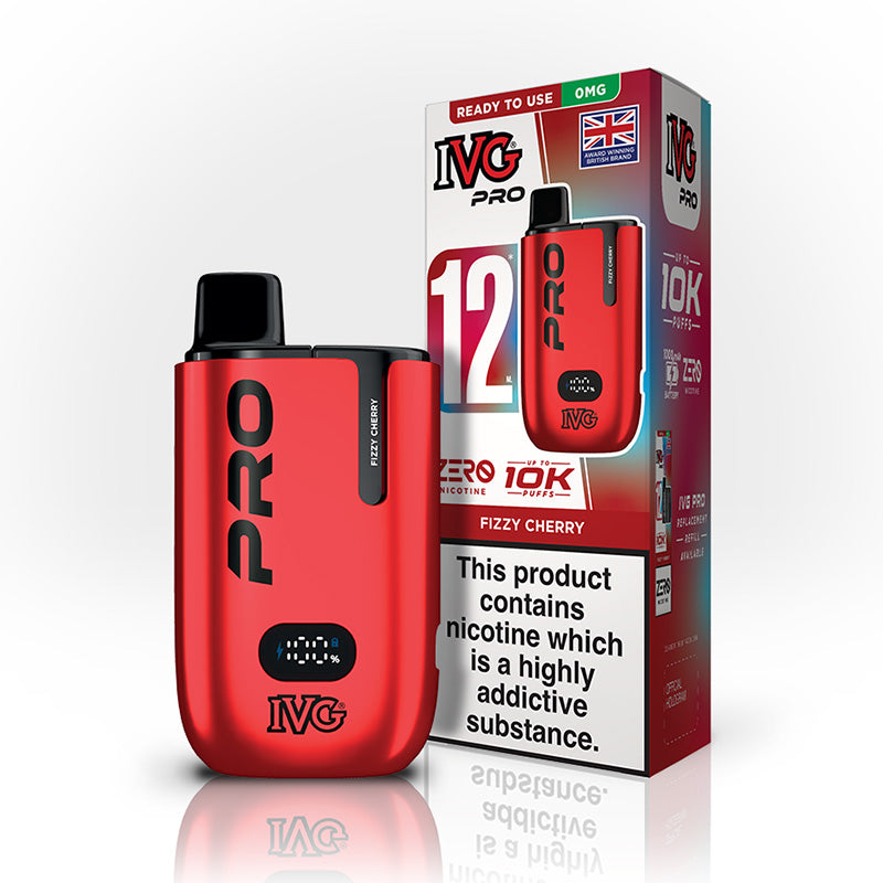 Pro 12 0mg Prefilled Pod Kit (FIZZY CHERRY)