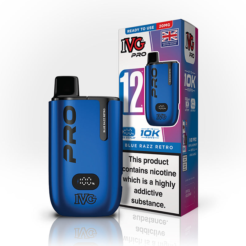 Pro 20mg Prefilled Pod Kit (BLUE RAZZ RETRO)