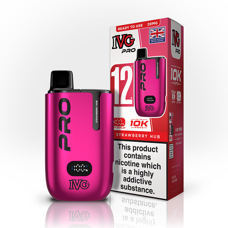 Pro 20mg Prefilled Pod Kit (STRAWBERRY HUB)