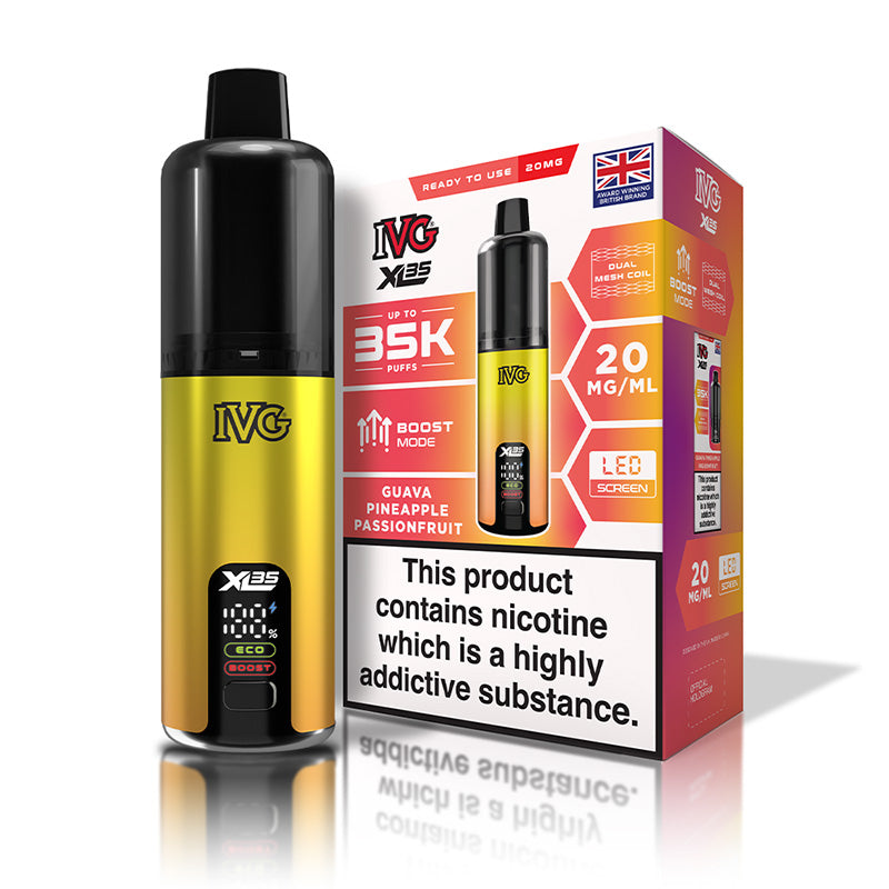 IVG XL 35K Prefilled Pod Kit (GUAVA PINEAPPLE PASSIONFRUIT)