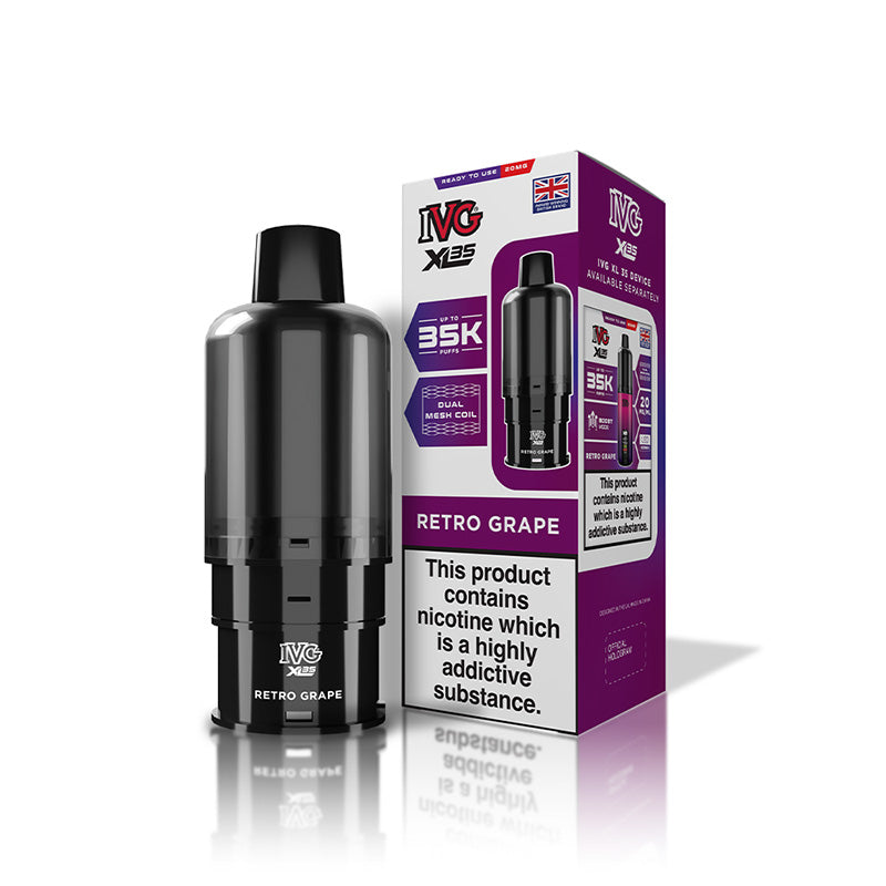 IVG XL 35K Prefilled Pod (RETRO GRAPE)