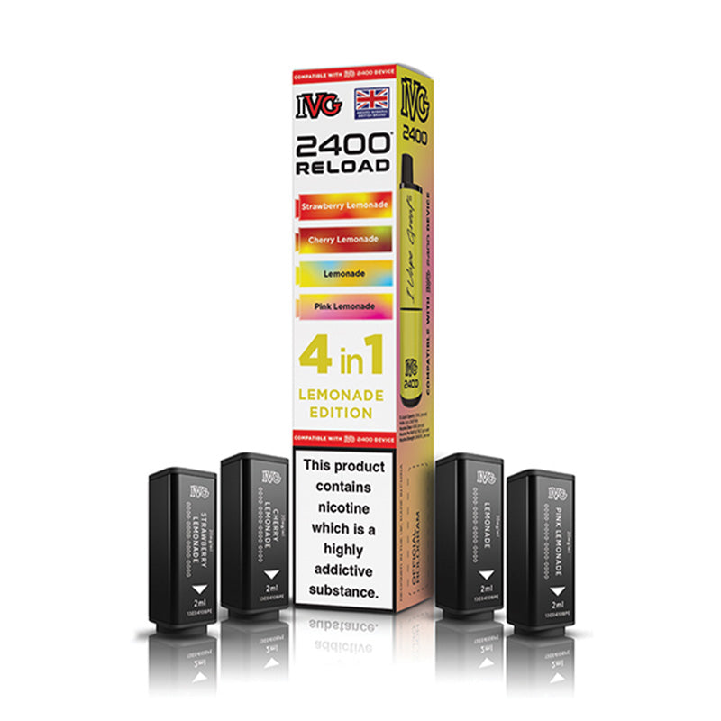IVG 2400 4 In 1 Prefilled Pods (LEMONADE EDITION)