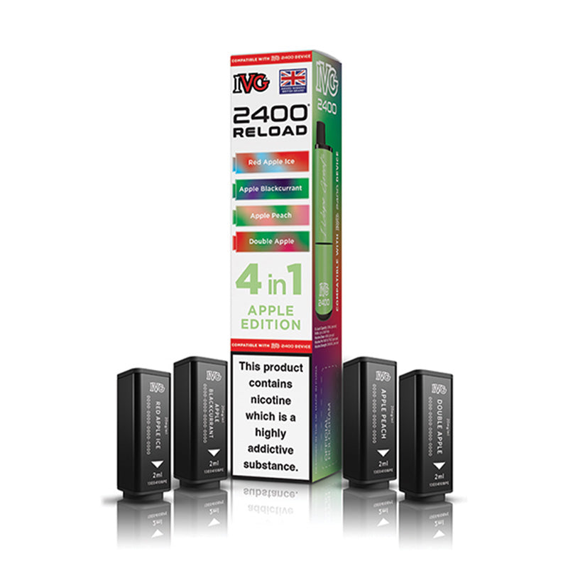 IVG 2400 4 In 1 Prefilled Pods (APPLE EDITION)