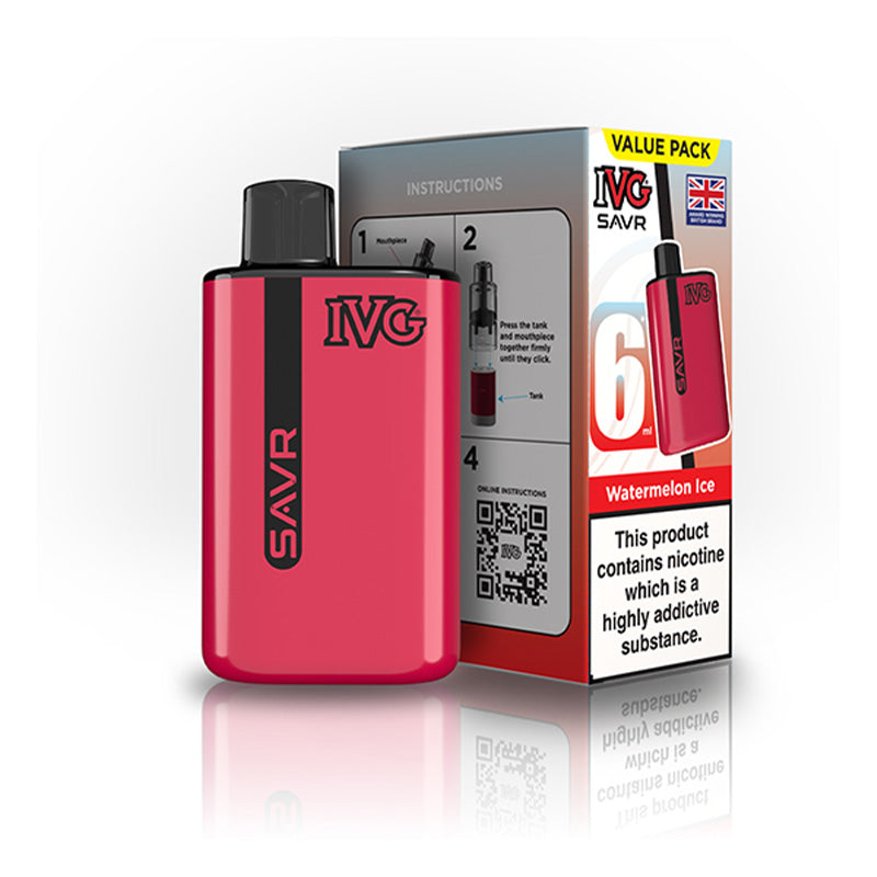 IVG SAVR Big Puff Devices (WATERMELON ICE)