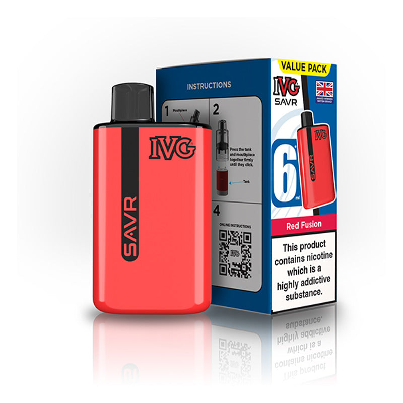 IVG SAVR Big Puff Devices (RED FUSION)