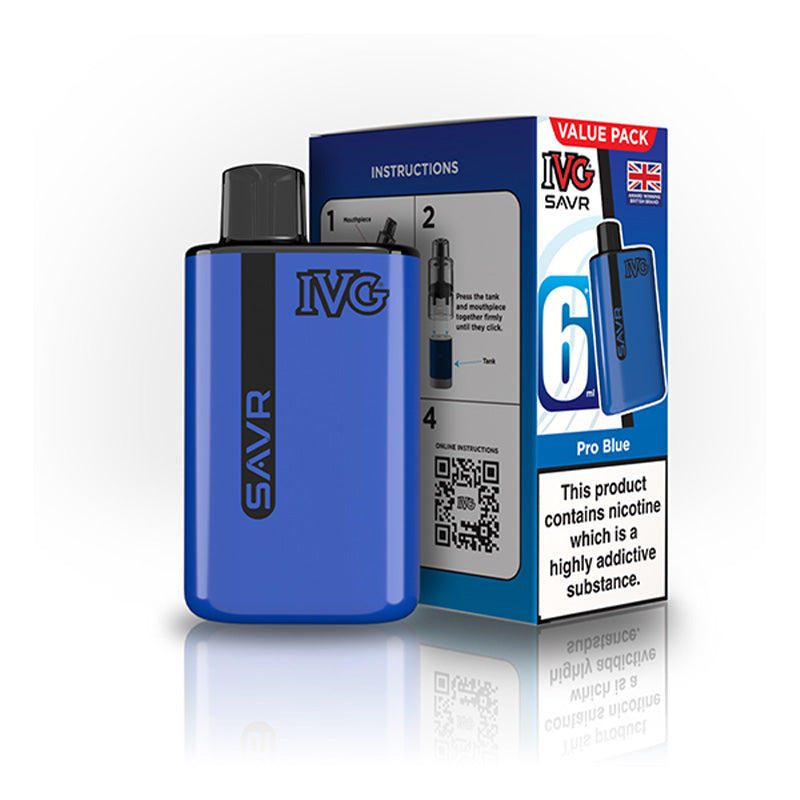 IVG SAVR Big Puff Devices (PRO BLUE)