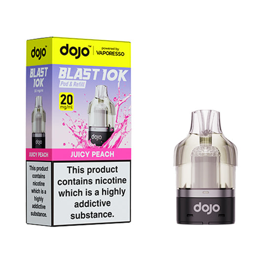 Dojo Blast 10K Prefilled Pods (JUICY PEACH)