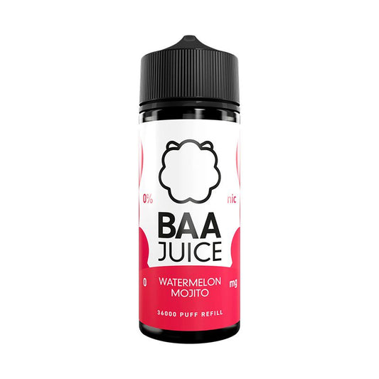 Baa Juice 100ml Shortfill (WATERMELON MOJITO)