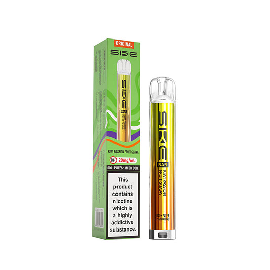 SKE Bar 600 Prefilled Pod Kit (KIWI PASSIONFRUIT GUAVA)