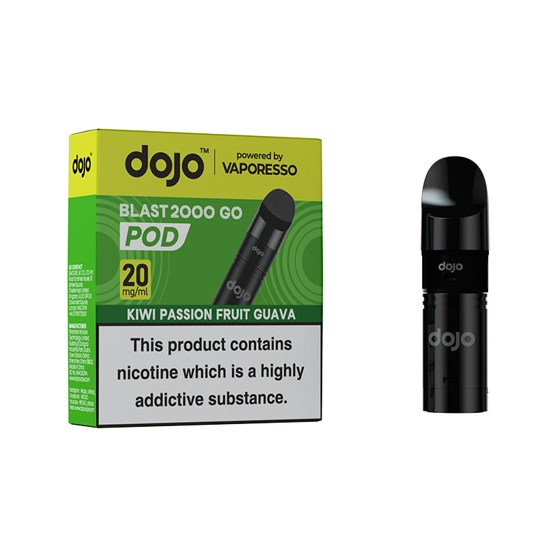 Dojo Blast 2000 Go Prefilled Pod (KIWI PASSIONFRUIT GUAVA)