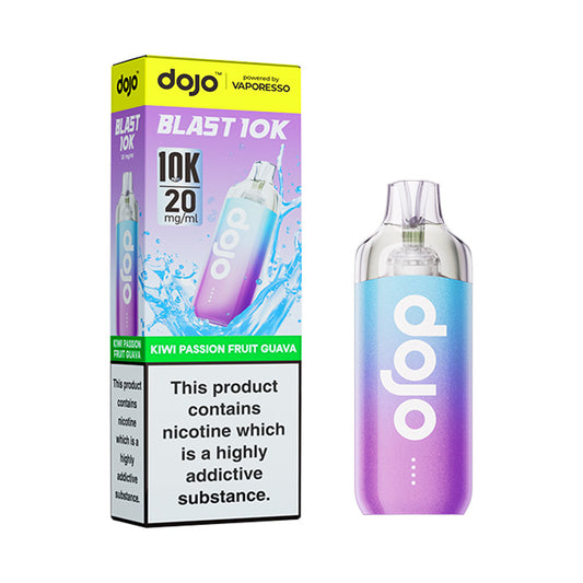 Dojo Blast 10K Big Puff Devices (KIWI PASSIONFRUIT GUAVA)