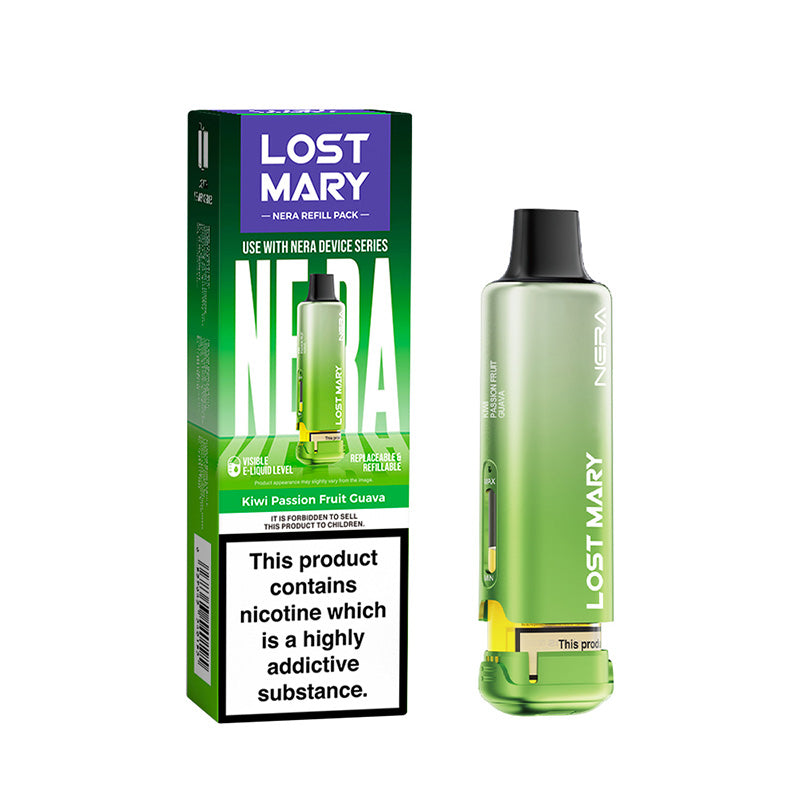 Lost Mary Nera 15K 20mg Prefilled Pod (KIWI PASSIONFRUIT GUAVA)