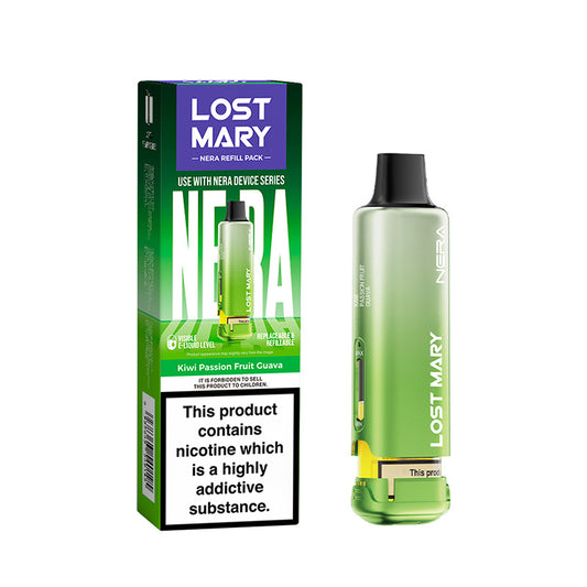 Lost Mary Nera 15K 20mg Prefilled Pod (KIWI PASSIONFRUIT GUAVA)