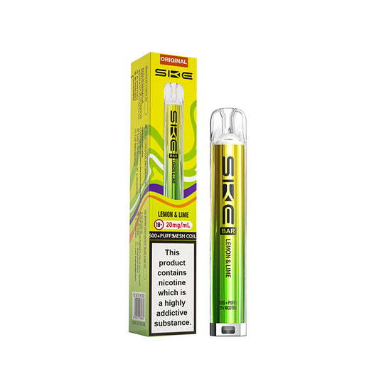 SKE Bar 600 Prefilled Pod Kit (LEMON & LIME)