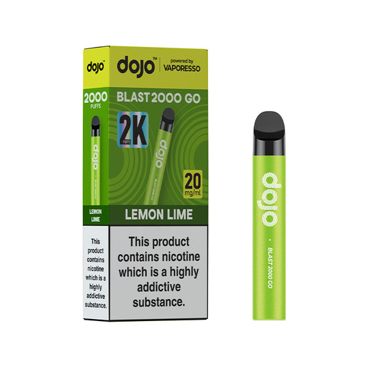Dojo Blast 2000 Go Prefilled Pod Kit (LEMON LIME)