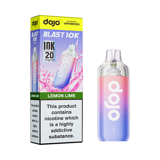Dojo Blast 10K Big Puff Devices (LEMON LIME)
