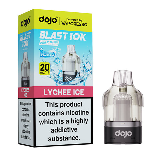 Dojo Blast 10K Prefilled Pods (LYCHEE ICE)
