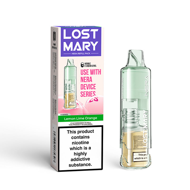 Lost Mary Nera 15K Purview 20mg Prefilled Pod (LEMON LIME ORANGE)
