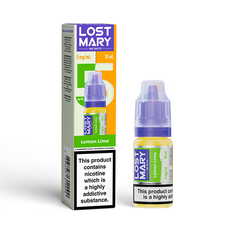 Lost Mary Nic Salt 5mg (LEMON LIME)