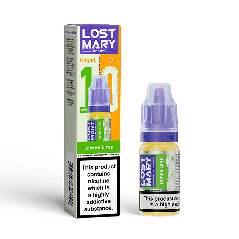 Lost Mary Nic Salt 10mg (LEMON LIME)