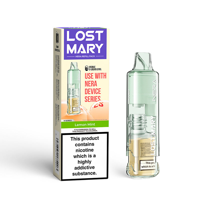 Lost Mary Nera 15K Pureview 20mg Prefilled Pod (LEMON MINT)