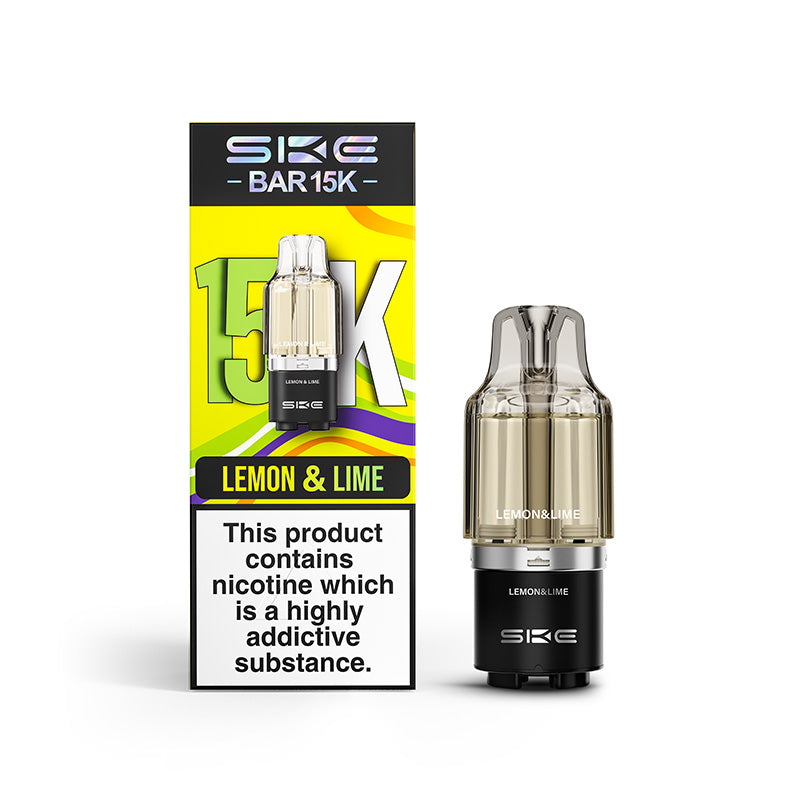 SKE Bar 15K Prefilled Pods (LEMON & LIME)