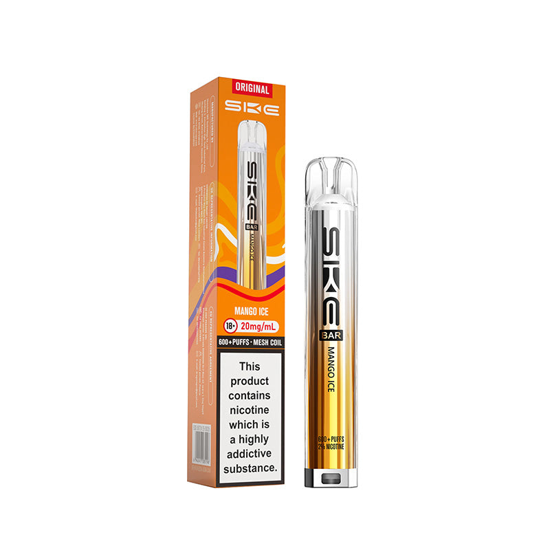 SKE Bar 600 Prefilled Pod Kit (MANGO ICE)