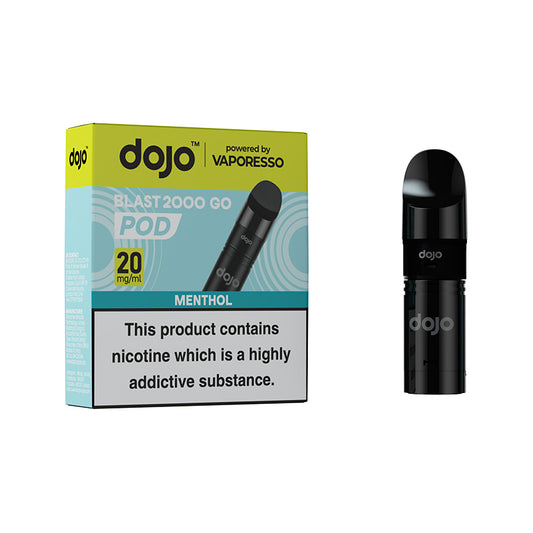 Dojo Blast 2000 Go Prefilled Pod (MENTHOL)