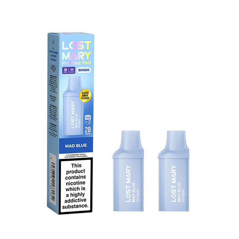 Lost Mary BM600 Prefilled Pods (MAD BLUE)