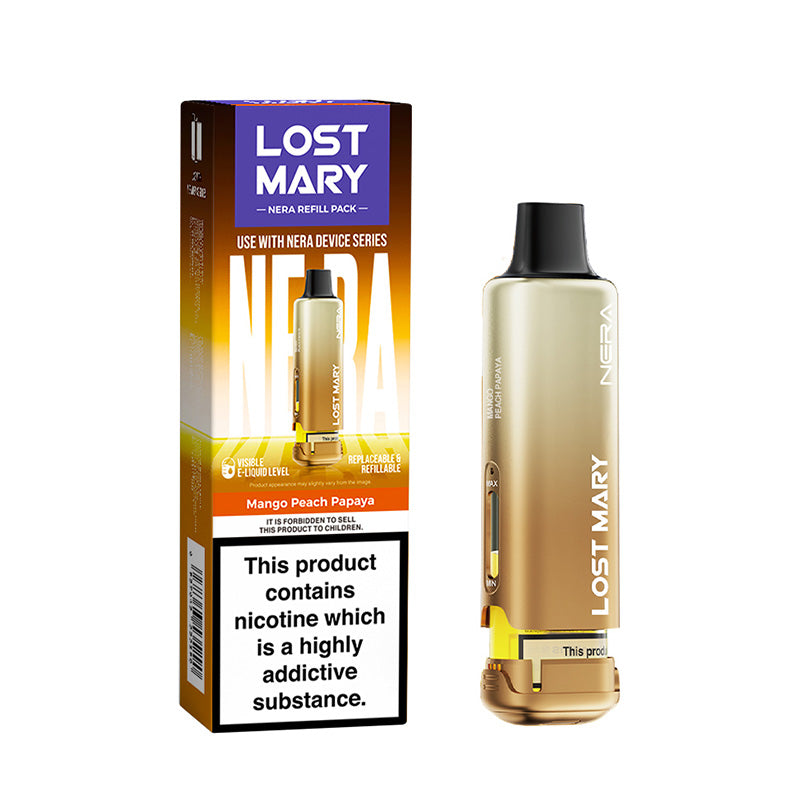 Lost Mary Nera 15K 20mg Prefilled Pod (MANGO PEACH PAPAYA)