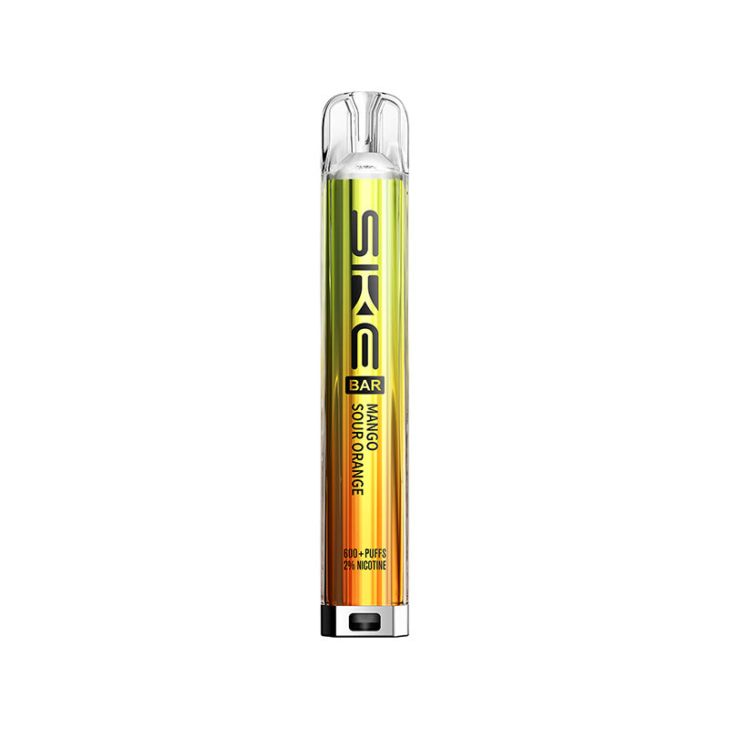 SKE Bar 600 Prefilled Pod Kit (MANGO SOUR ORANGE)