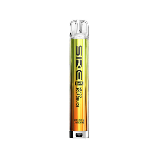 SKE Bar 600 Prefilled Pod Kit (MANGO SOUR ORANGE)