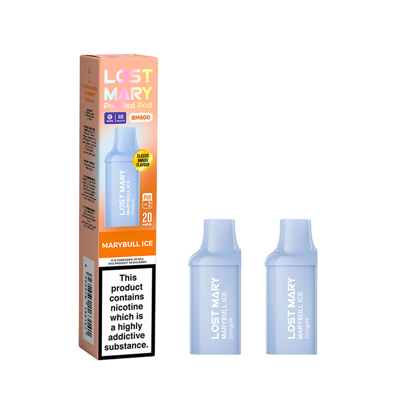 Lost Mary BM600 Prefilled Pods (MARYBULL ICE)