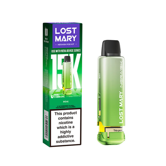 Lost Mary Nera 15K 20mg Prefilled Pod (MINT)