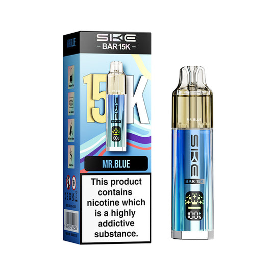 SKE Bar 15K Prefilled Pod Kit (MR BLUE)