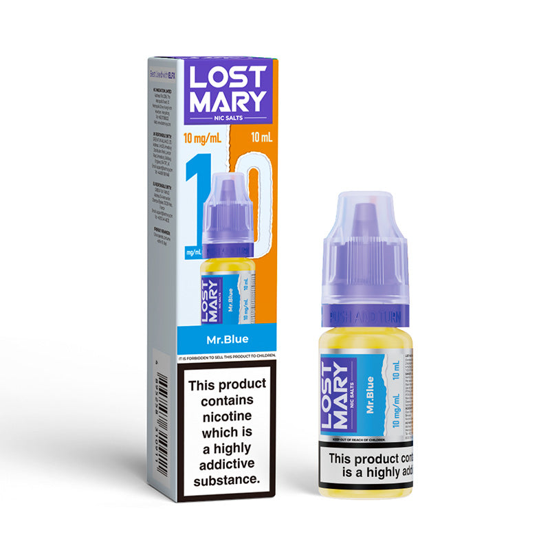 Lost Mary Nic Salt 10mg (MR BLUE)