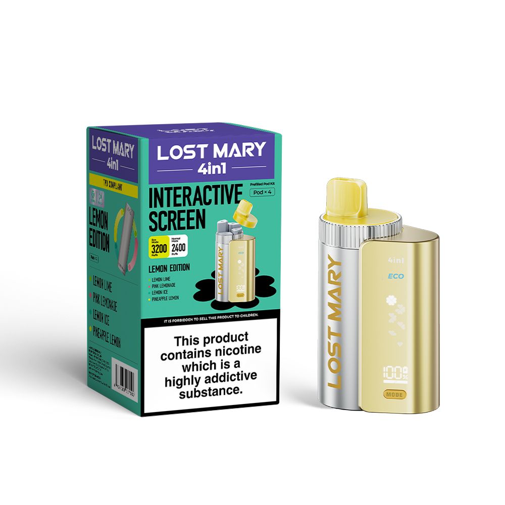 Lost Mary 4-in-1 Pod Kit (LEMON EDITION)