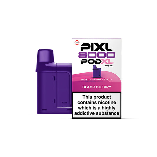 PIXL 8000 Prefilled Pod Black Cherry