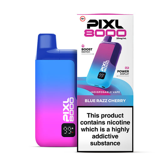 PIXL 8000 Prefilled Pod Kit Blue Razz Cherry