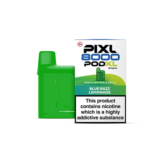 PIXL 8000 Prefilled Pod Blue Razz Lemonade