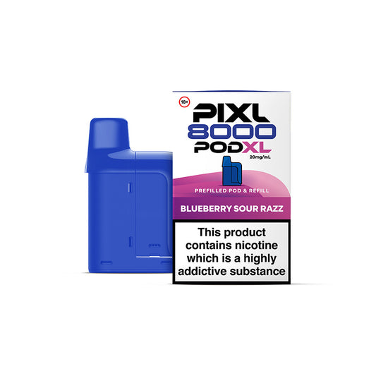 PIXL 8000 Prefilled Pod Blueberry Sour Razz
