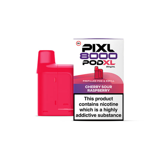 PIXL 8000 Prefilled Pod Cherry Sour Raspberry