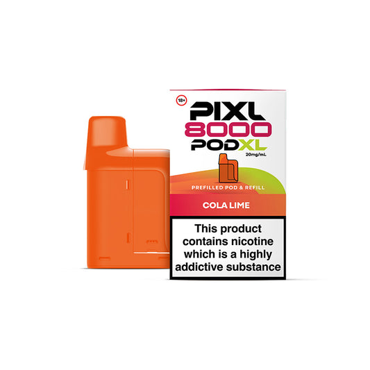 PIXL 8000 Prefilled Pod Cola Lime