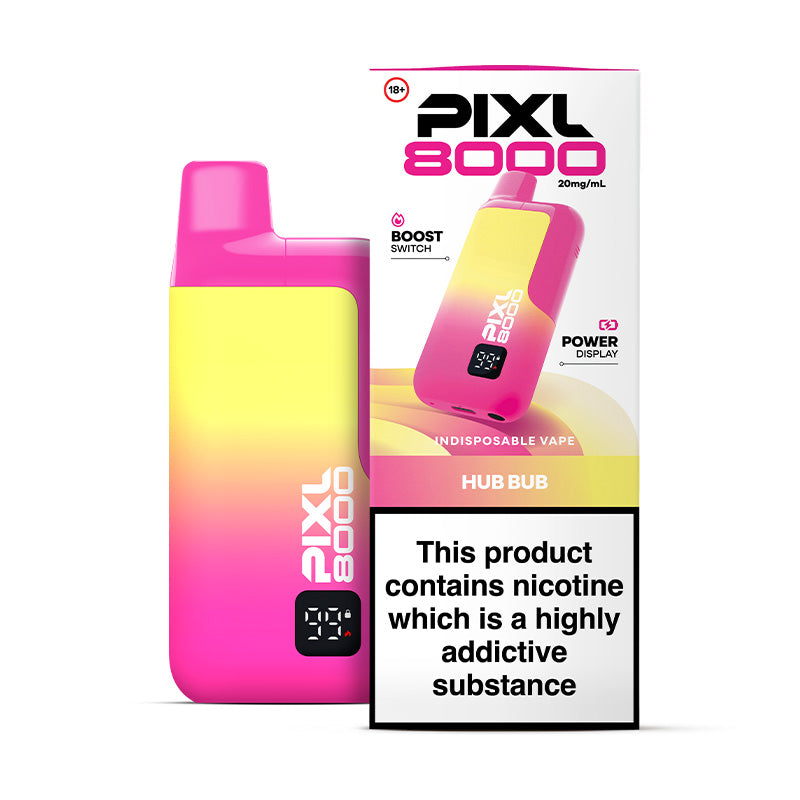 PIXL 8000 Prefilled Pod Kit Hub Bub